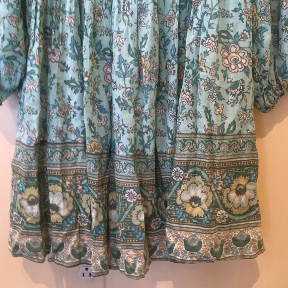 Spell Folk Song Tunic Sage - Picture 10 of 16